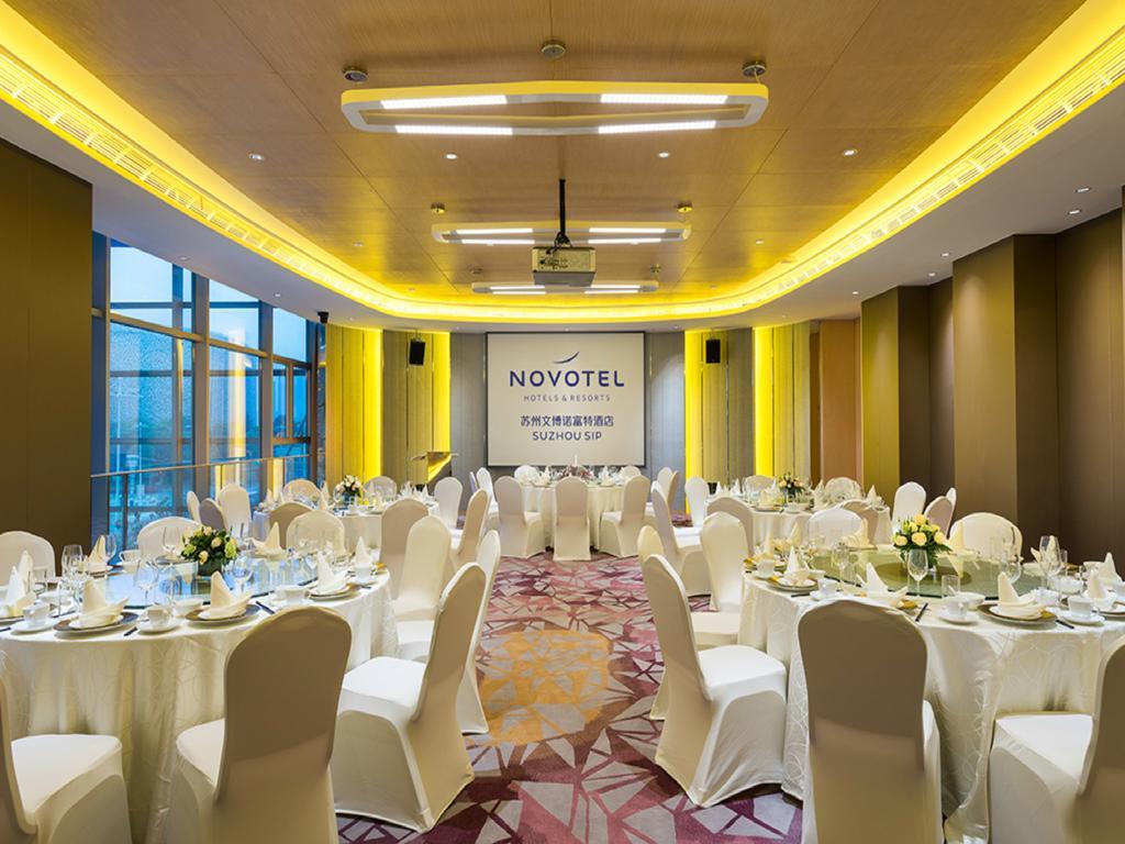 Novotel Jinji Lake Suzhou Sip Экстерьер фото